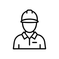 worker flat vector