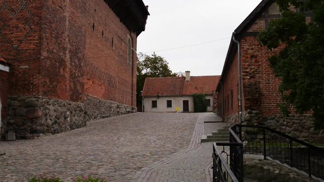 Ordensburg castle in Olsztyn, Poland