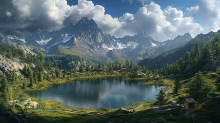 landscape mountain view nature backgrounds