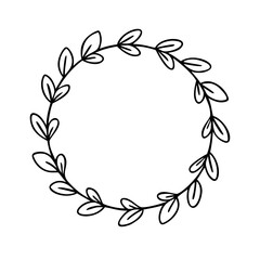 flower headband for a woman Vector SVG