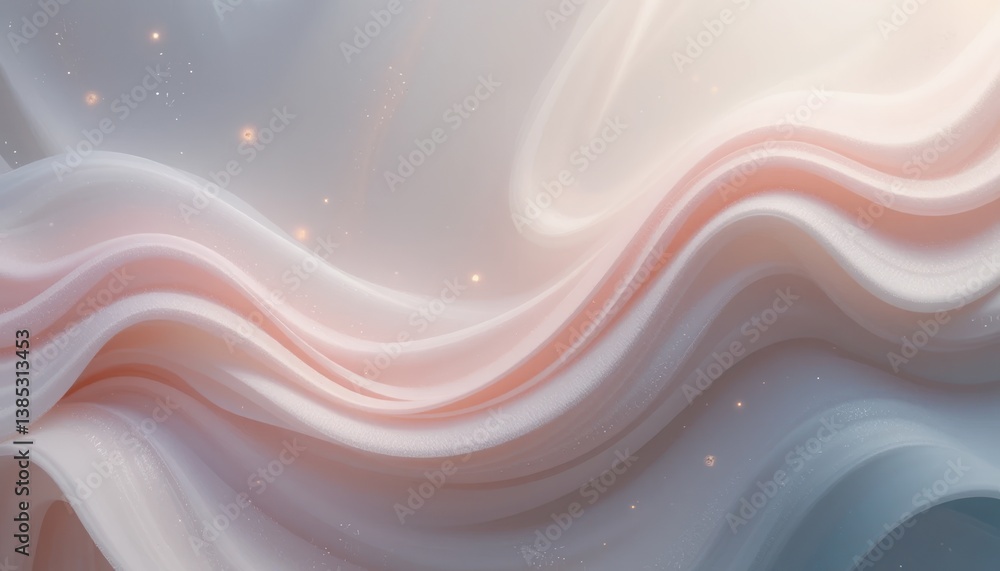 Poster fluid abstract background design digital art colorful patterns soft textures visual aesthetic contem