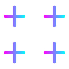 Obraz premium Simple Memphis Geometric Line Shape