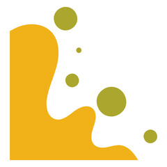 Abstract Blob Corner