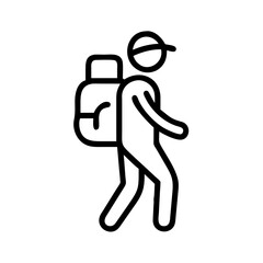 nomad flat vector