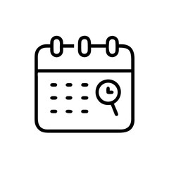 appointment flat vector