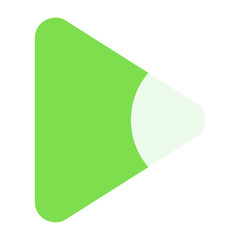 Arrow Bounded Right Flat Icon