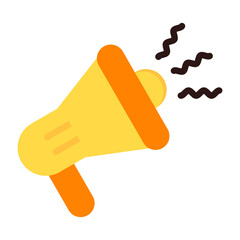 Megaphone Flat Icon