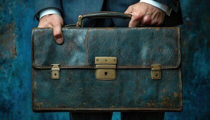 Vintage Leather Briefcase: A Symbol of Business Heritage