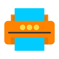 Printer Flat Icon