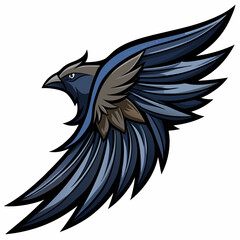 Obraz premium eagle with wings