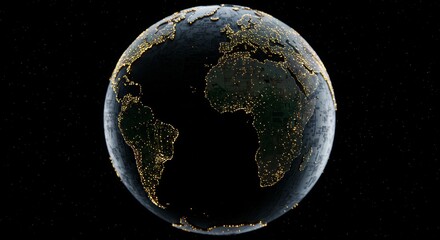 Global network interconnection showcasing world's reliance on digital infrastructure