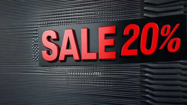 Exciting promotion at the downtown store, providing customers with a chance to save twenty percent on a variety of items. Shopper enthusiasm fills the air as they seek great deals