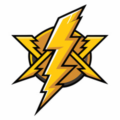 yellow lightning bolt