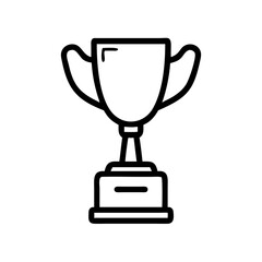 ice-hockey-trophy flat vector