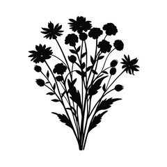vector illustration of flowers