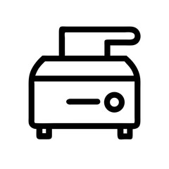 equipment-line-icon flat vector