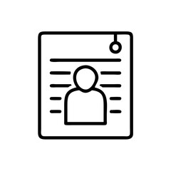 criminal-record flat vector