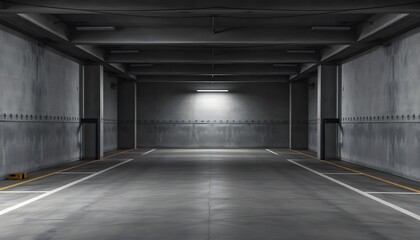 Silent Void Industrial Minimalism in Concrete