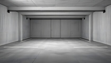 Silent Void Industrial Minimalism in Concrete