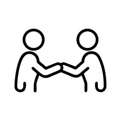 mentorship flat vector