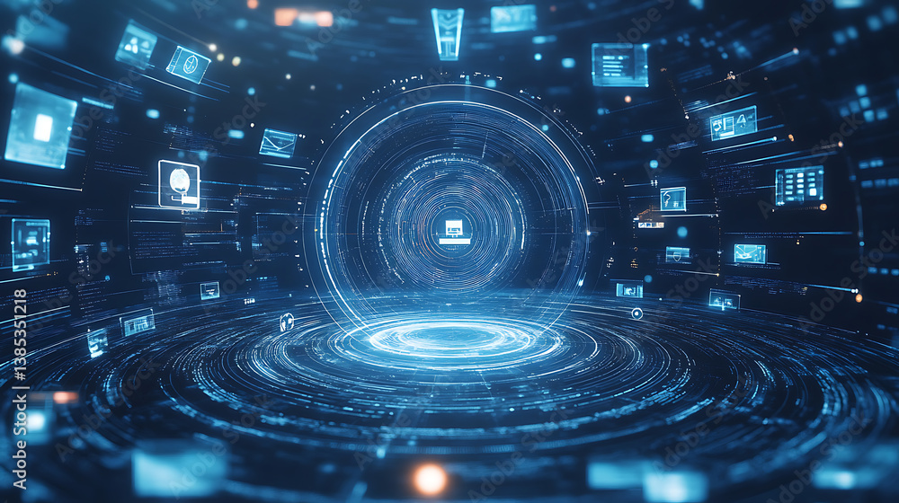 Poster An AI powered system automating content moderation by analyzing real time user generated data, text, and images for compliance with community guidelines