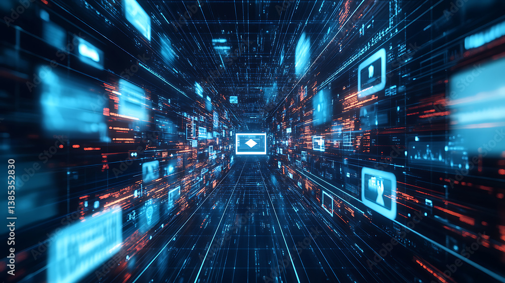 Poster an ai powered system automating content moderation by analyzing text, images, and videos for inappro