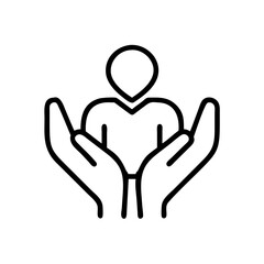 humanity flat vector