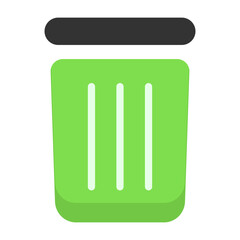 Trash Flat Icon