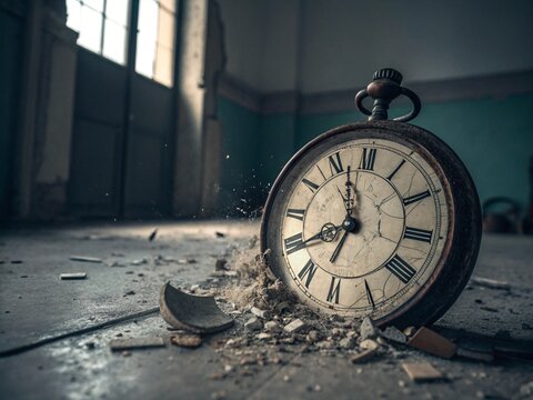 old clock on the wall