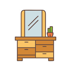 Find your perfect vanity table with mirror and drawers furniture for bedroom and makeup room decor