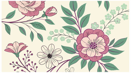 seamless floral pattern