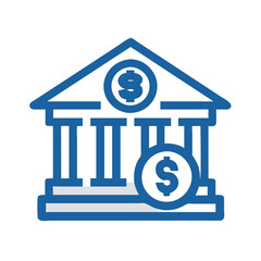  Professional Bank Loan Icon Design