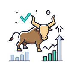  Key Bull Market Icon