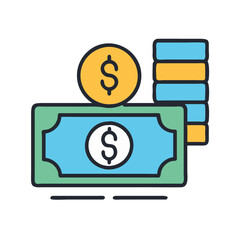  Dynamic Business Cash Reserves Icon