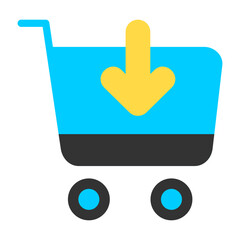 Add to Cart Flat Icon