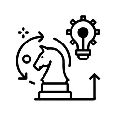  Key Business Innovation Strategy Icon