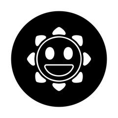 Emoji Face with Balanced Glow