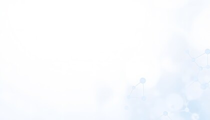 White and light blue medical abstract gradient background