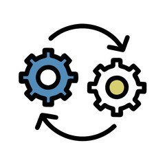  Dynamic Business Process Reengineering Icon
