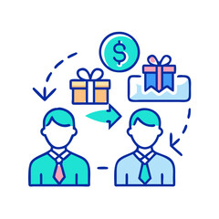  Key Business Referral Program Icon