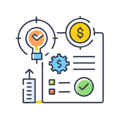  Essential Business Value Assessment Icon