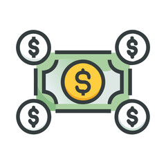  Cash Dividends Icon