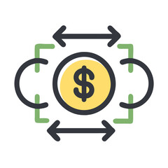  Cash Flow Icon