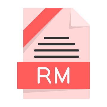 SVI File Format Flat Style Icon