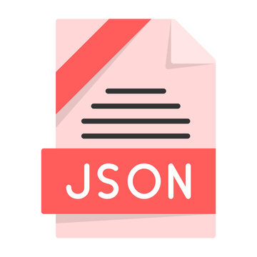 JSON File Format Icon