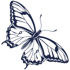  silhouette butterfly