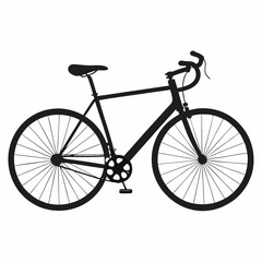 Obraz premium bicycle isolated on white