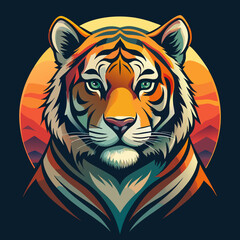 Lightning lion vector on T-shirt and Sublimation jersey design brush vector modern grunge background jungle camouflage paint splash splatter striking tiger stripes
