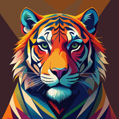 Lightning lion vector on T-shirt and Sublimation jersey design brush vector modern grunge background jungle camouflage paint splash splatter striking tiger stripes
