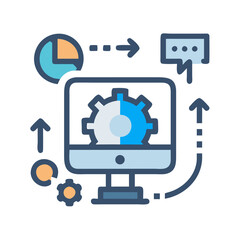  Icon Design for Digital Transformation Strategies